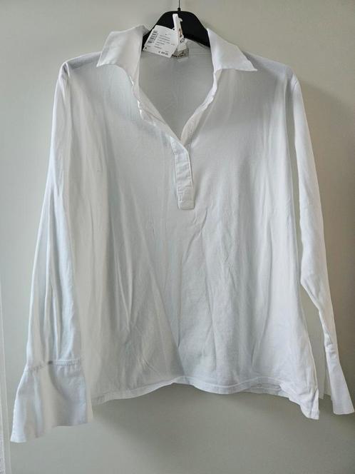 Shirt met kraagje NIEUW, maat L, Kleding | Dames, Blouses en Tunieken, Nieuw, Maat 42/44 (L), Wit, Ophalen of Verzenden