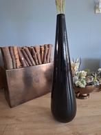 Grote Zwarte BOB Vaas - 78cm, Overige materialen, Zwart, Ophalen of Verzenden, Zo goed als nieuw