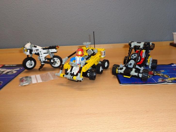 Lego Technic  8810     8818     8830, Kinderen en Baby's, Speelgoed | Duplo en Lego, Zo goed als nieuw, Lego, Complete set, Ophalen