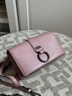 Tas Karl Lagerfeld leder, Ophalen of Verzenden, Zo goed als nieuw, Zwart, Schoudertasje