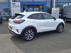 Ford Puma 1.0 EcoBoost Hybrid Titanium X | 125 P | Navigatie, Auto's, Voorwielaandrijving, Euro 6, Met garantie (alle), Wit