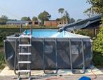 Groot opzet zwembad van Intex. 732x366x132 met extra's, 200 tot 300 cm, Zo goed als nieuw, 400 cm of meer, Rechthoekig