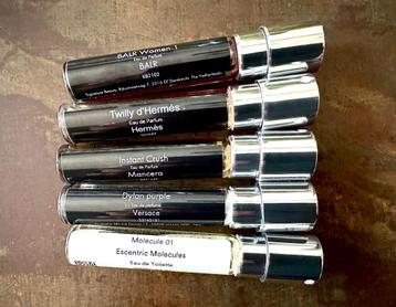 Parfumado Niche geuren 5x Eau de Parfum spray glazen flesjes beschikbaar voor biedingen