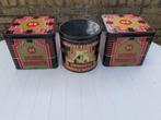 3 grote Douwe Egberts blikken, Verzamelen, Blikken, Ophalen of Verzenden, Zo goed als nieuw, Koffie, Douwe Egberts