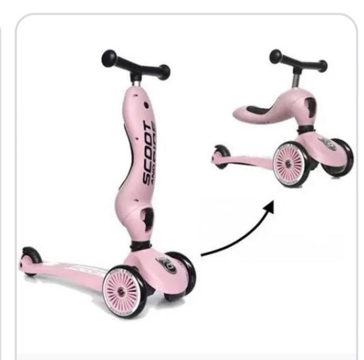 Scoot and ride step, Fietsen en Brommers, Steps, Gebruikt, Gewone step, Ophalen of Verzenden