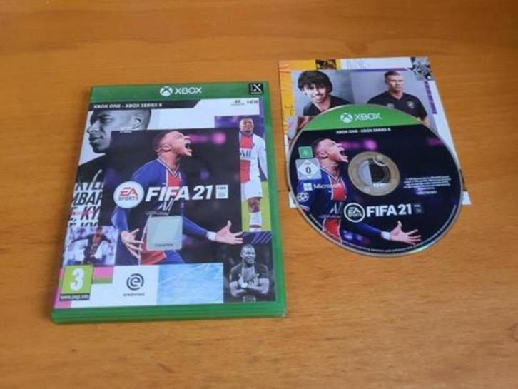 OPRUIMEN | XBOX ONE | FIFA 21, Spelcomputers en Games, Games | Xbox One, Gebruikt, Sport, 3 spelers of meer, Vanaf 3 jaar, Ophalen of Verzenden