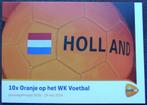 Postzegelmapje 503b - 10 x oranje op het WK voetbal, Postzegels en Munten, Postzegels | Nederland, Verzenden, Postfris