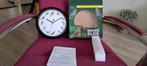 te koop wandklok met vogel geluiden 26 cm in doorsne, Ophalen of Verzenden, Nieuw, Analoog, Wandklok