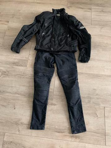 Motorpak , jas en broek maat S beschikbaar voor biedingen