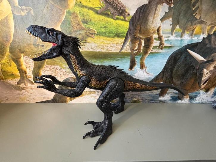 3 mega dino’s, Kinderen en Baby's, Speelgoed | Actiefiguren, Zo goed als nieuw, Ophalen