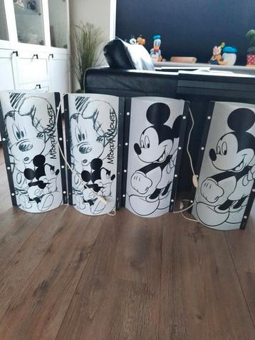 Disney Slamp Mickey en Minnie Mouse lampen dubbelzijdig  beschikbaar voor biedingen