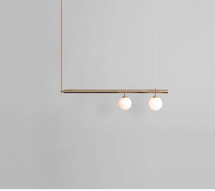 DELIRA HANGLAMP GLASBOL GOUDKLEURIG, Huis en Inrichting, Lampen | Hanglampen, Zo goed als nieuw, Minder dan 50 cm, Metaal, Ophalen of Verzenden