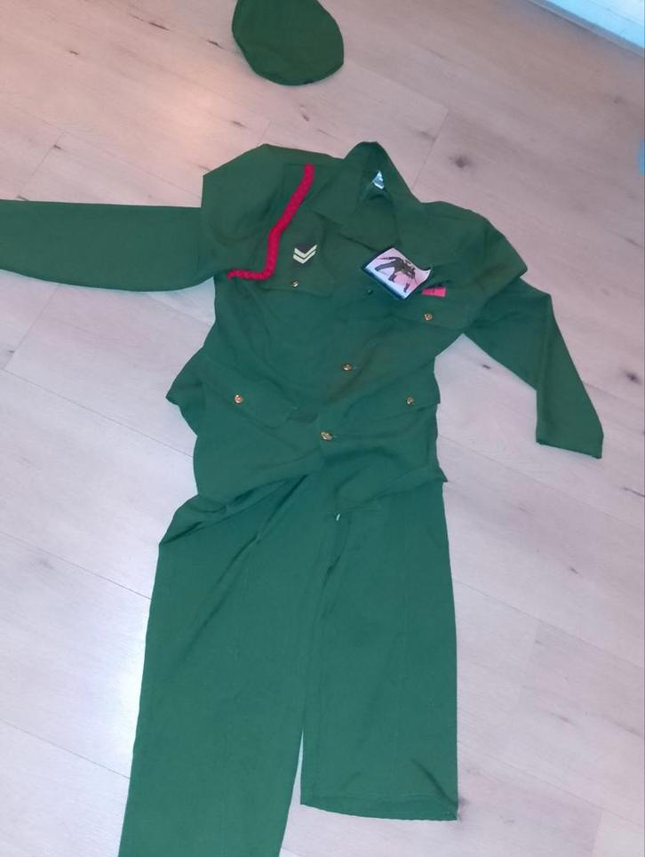 Leger Pak Maat 58 - Kostuum, Kinderen en Baby's, Carnavalskleding en Verkleedspullen, Gebruikt, Ophalen of Verzenden