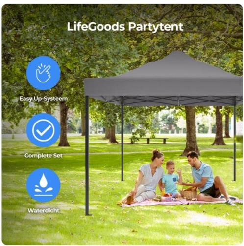 * nieuw *  partytent 3x4,5 meter ! LifeGoods, Tuin en Terras, Partytenten, Nieuw, Partytent, 2 meter of meer, Minder dan 5 meter