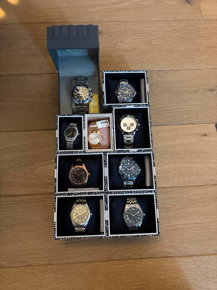 Esprit & Invictus Horloges (losse verkoop), Sieraden, Tassen en Uiterlijk, Horloges | Dames, Gebruikt, Polshorloge, Esprit, Staal