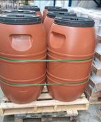 Vat met draaideksel 220 liter, 150 liter of meer, Ophalen, Zo goed als nieuw, Kunststof