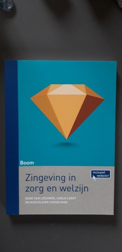 Zingeving in zorg en welzijn Carlo Leget, R van Leeuwen, Boeken, Studieboeken en Cursussen, Nieuw, Niet van toepassing, Verzenden