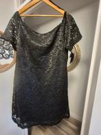 Nieuw zwart kanten plussize midijurk Miss Etam mt 48, Zwart, Maat 46/48 (XL) of groter, Nieuw, Ophalen of Verzenden