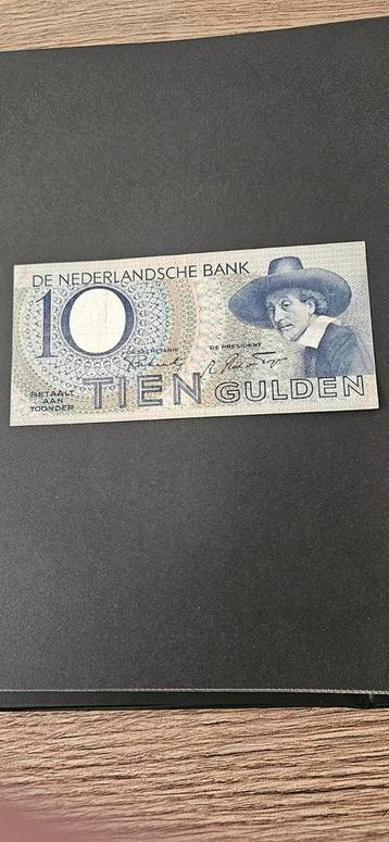 Nederland bankbiljet 10 gulden 1948 de staalmeester  beschikbaar voor biedingen
