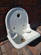 Zeer zeldzame antieke porseleinen wandfontein 2 zeepbakjes, Ophalen of Verzenden, Zo goed als nieuw