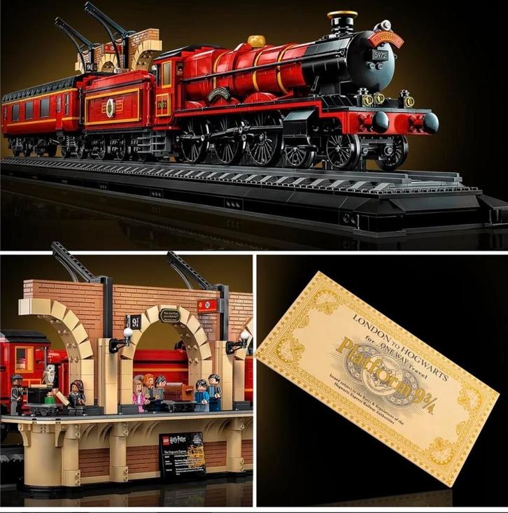 Lego Harry Potter Zweinstein Express 76405 - Compleet!, Kinderen en Baby's, Speelgoed | Duplo en Lego, Zo goed als nieuw, Lego