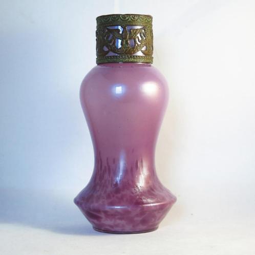 Boheems glazen vaas Carl Stölzle, Suchenthal., Antiek en Kunst, Antiek | Glas en Kristal, Ophalen of Verzenden