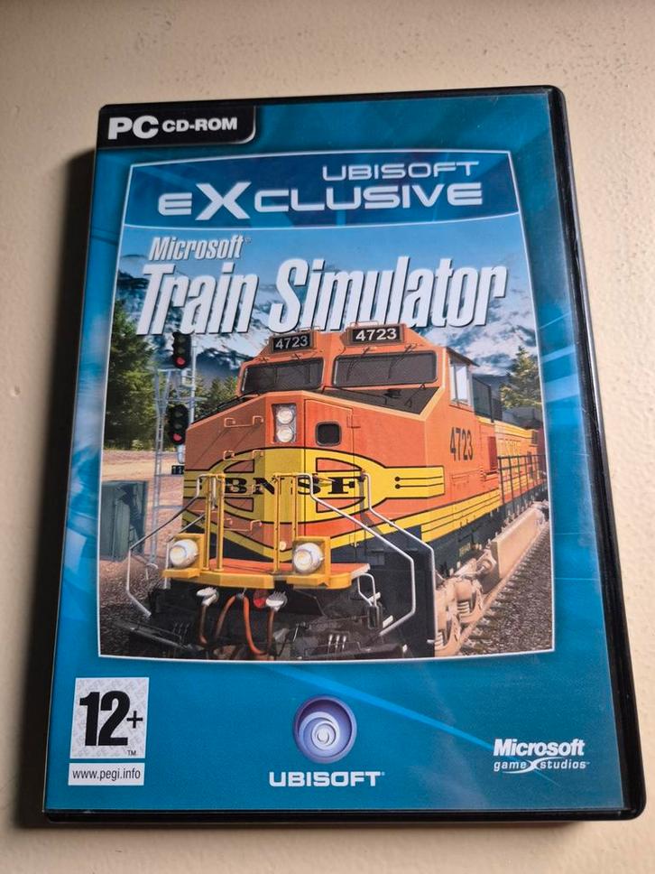 Microsoft Train Simulator - PC CD-ROM, Spelcomputers en Games, Games | Pc, Zo goed als nieuw, Simulatie, 1 speler, Vanaf 12 jaar