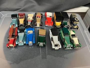 14 Matchbox Lesney oldtimers + Ertl Ford Model T Van beschikbaar voor biedingen
