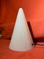 Teepee Tafellamp – Glanzend Opaalglas – 35 cm Hoog, Vintage, Vintage, Vintage, Ophalen of Verzenden