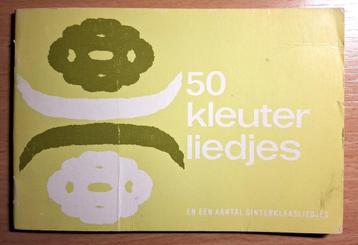 50 kleuterliedjes - 1951 - bladmuziek beschikbaar voor biedingen