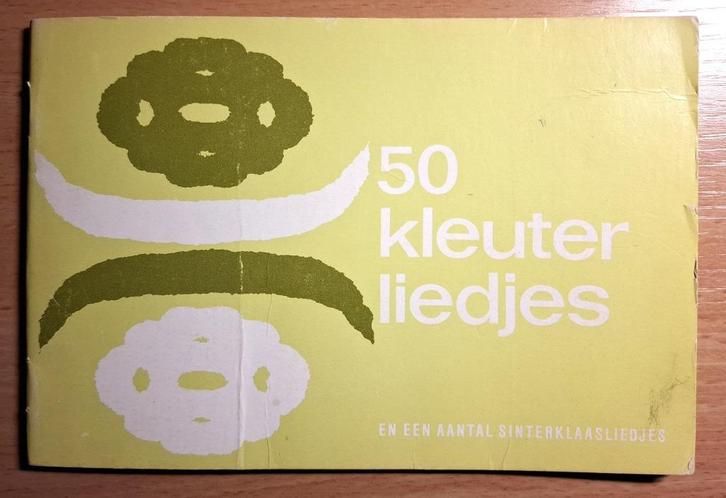 50 kleuterliedjes - 1951 - bladmuziek, Muziek en Instrumenten, Bladmuziek, Gebruikt, Overige genres, Gitaar, Zang, Ophalen of Verzenden