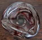 Vintage glazen asbak jaren 50/60, Ophalen of Verzenden