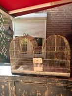 Oude franse vogelkooi zwaar, Dieren en Toebehoren, Ophalen, Gebruikt, Metaal, Vogelkooi