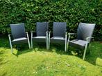 Set wicker tuinstoelen, Ophalen, Gebruikt, Wicker, Stapelbaar
