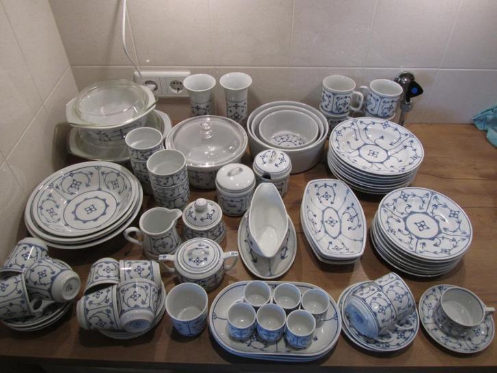Saks Jäger serviesdelen, Huis en Inrichting, Keuken | Servies, Zo goed als nieuw, Porselein, Ophalen of Verzenden