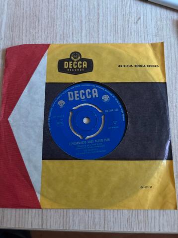 The Fouryo's - Eenzaamheid Doet Altijd Pijn - Decca Single beschikbaar voor biedingen