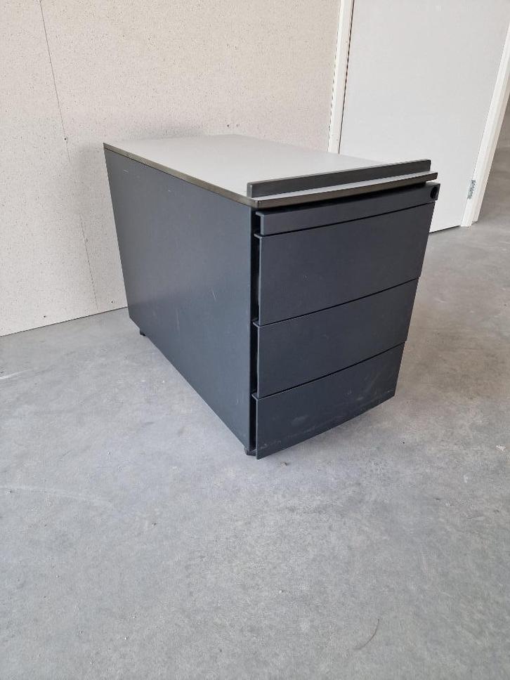 ASPA YPSO Ladeblok rolblok 4 lades antraciet, Huis en Inrichting, Kasten | Ladekasten, Gebruikt, Minder dan 100 cm, Minder dan 50 cm