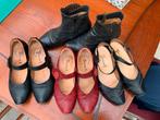 Think! Schoenen, maat 38,5 en 39, rood, zwart en gr. laarsje, Kleding | Dames, Schoenen, Schoenen met lage hakken, Overige kleuren