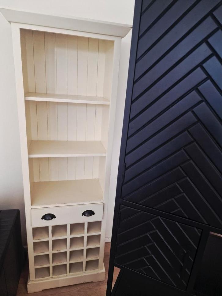 Mooie Wijnkast, Huis en Inrichting, Kasten | Boekenkasten, Gebruikt, 50 tot 100 cm, 150 tot 200 cm, 25 tot 50 cm, Met lade(s)