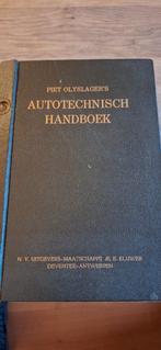 Piet Olyslagers autotechnisch handboek  jaren 50/60, Ophalen of Verzenden, Gelezen