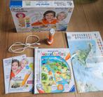Tiptoi starter set met tip toi pen stift wereldatlas kaart, Ophalen of Verzenden, Zo goed als nieuw