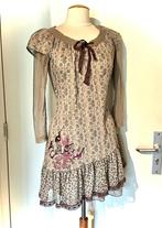 Lolita Cop Copine Jurk met onderjurk kant Maat M 38 kleding, Kleding | Dames, Maat 38/40 (M), Verzenden, Beige, Cop Copine