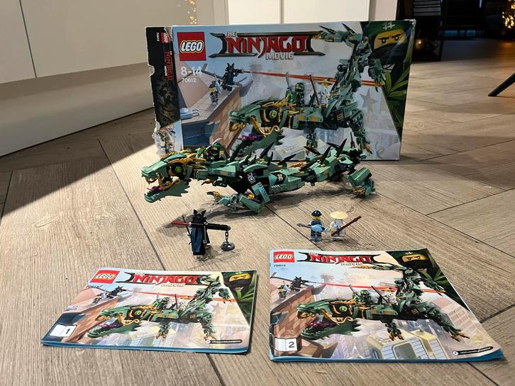 Lego Ninjago 70612 Groene NRG Draak, Kinderen en Baby's, Speelgoed | Duplo en Lego, Gebruikt, Lego, Complete set, Ophalen of Verzenden