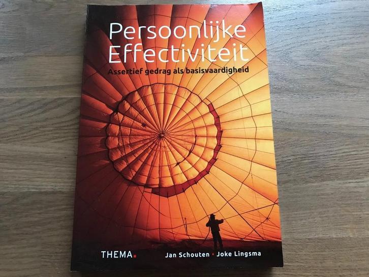 Persoonlijke Effectiviteit - J. Schouten / J. Lingsma, Boeken, Studieboeken en Cursussen, Zo goed als nieuw, Ophalen of Verzenden