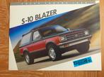 Chevrolet S-10 Blazer 1986 brochure, Verzenden, Zo goed als nieuw, Chevrolet