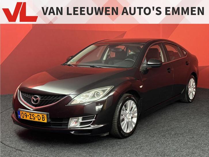 Mazda 6 2.0 S-VT Touring | LPG | Climate Control | APK 23-02, Auto's, Mazda, Bedrijf, Te koop, ABS, Airbags, Airconditioning, Alarm