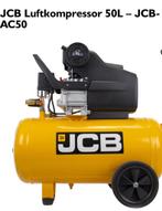 Krachtige jcb luchtcompressor, Doe-het-zelf en Verbouw, Compressors, 25 tot 100 liter, Ophalen, 200 tot 400 liter/min