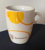Senseo mok van Douwe Egberts (geel print). Hoogte 8,5 cm., Huis en Inrichting, Keuken | Servies, Ophalen of Verzenden, Zo goed als nieuw