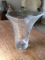 Meri Lasi Finland getectureerde glazen vaas, winterse bomen., Ophalen of Verzenden