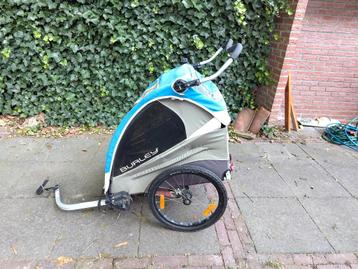 Burley d'lite fietskar voor twee kinderen beschikbaar voor biedingen